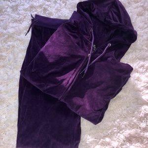 Purple tracksuit